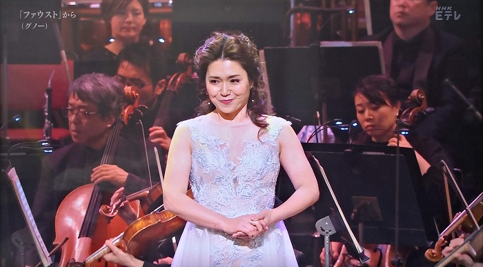 NHKニューイヤーオペラコンサート「ファウスト～宝石の歌」マルガレーテ砂川涼子