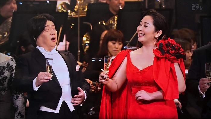 NHKニューイヤーオペラコンサート「乾杯の歌」青山貴・林美智子